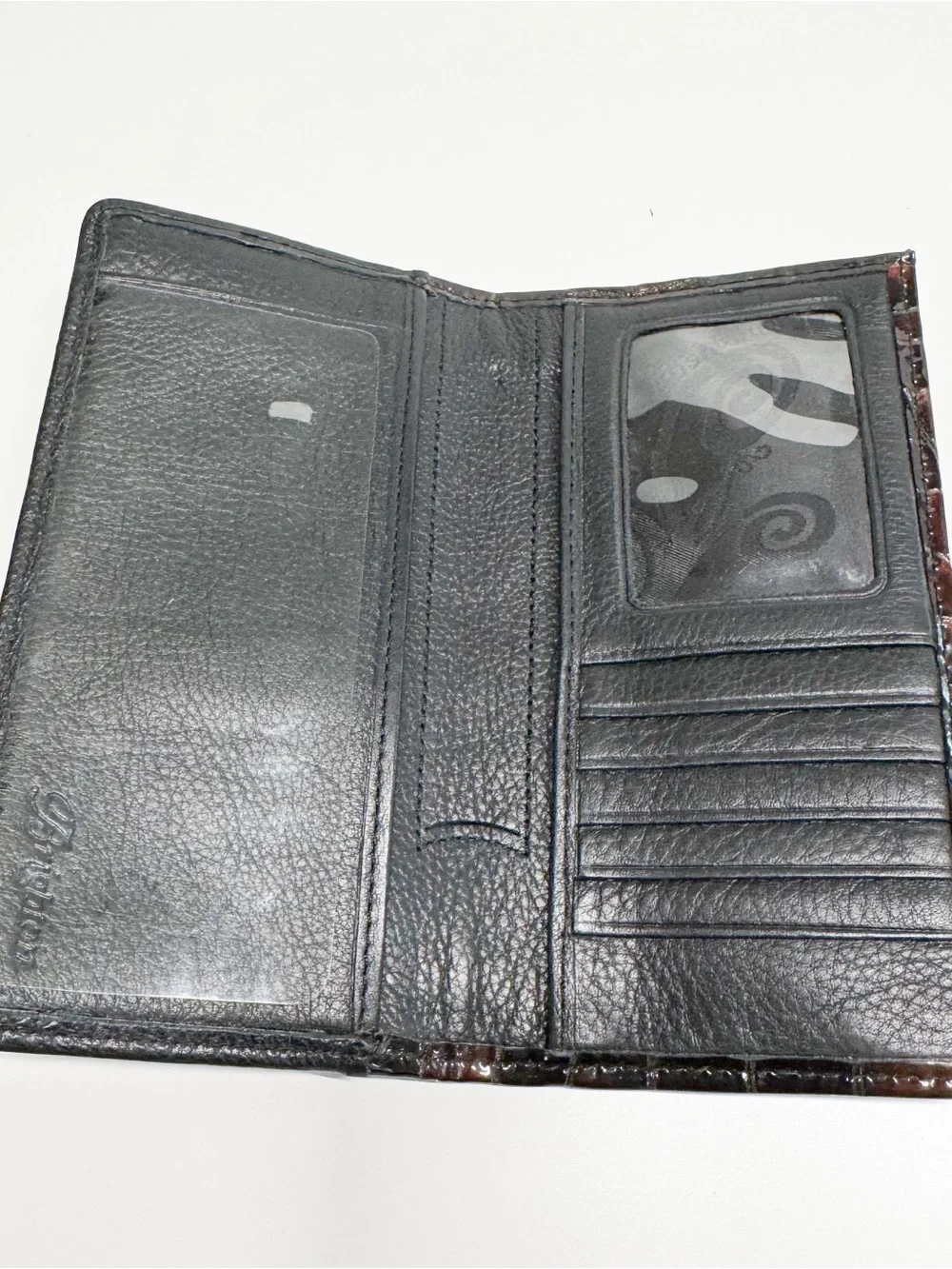 Brighton black leather